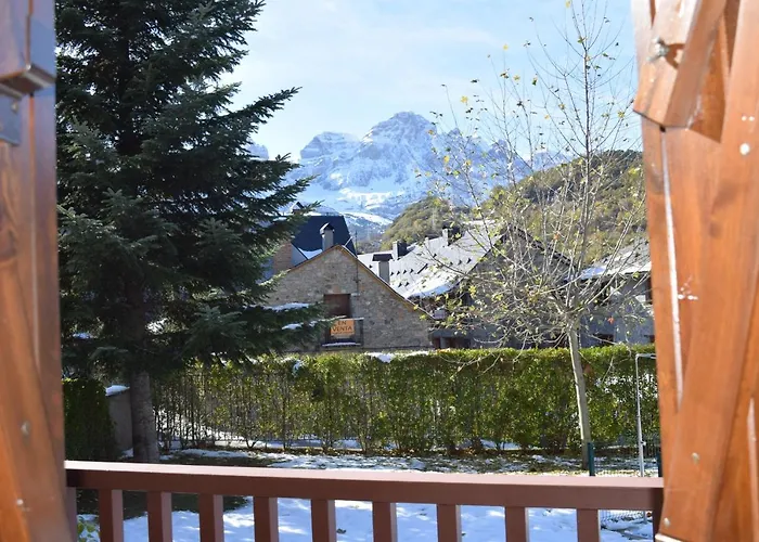 Apartamento Bubal - Con Piscina Y Vistas A Pirineos El Pueyo de Jaca